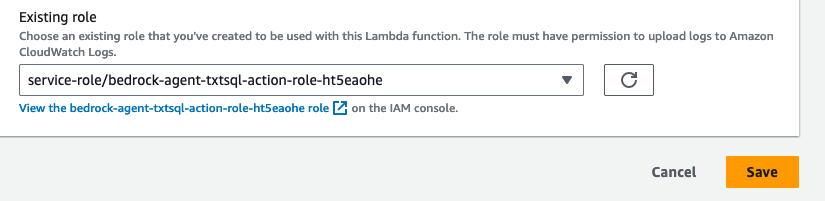 Lambda role name 3