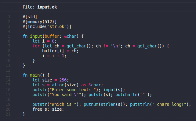 Example