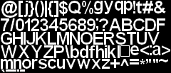 Font texture