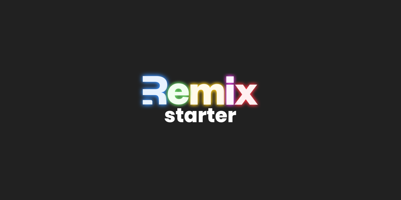 remix starter