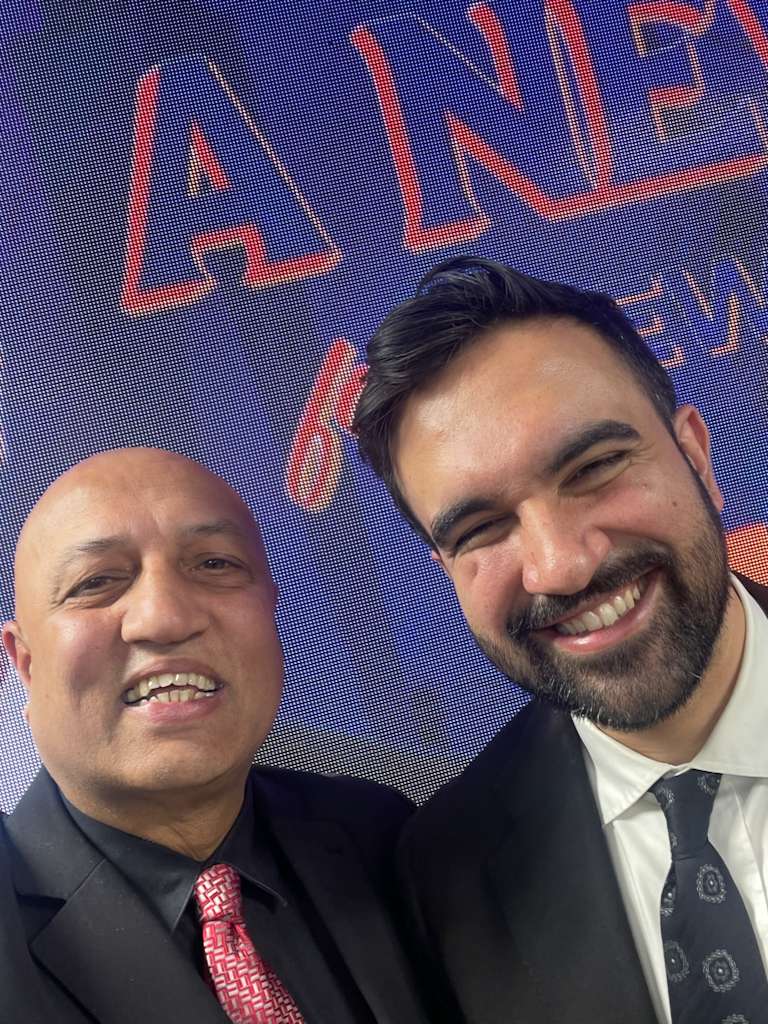 With Mayor Zohran Mamdani