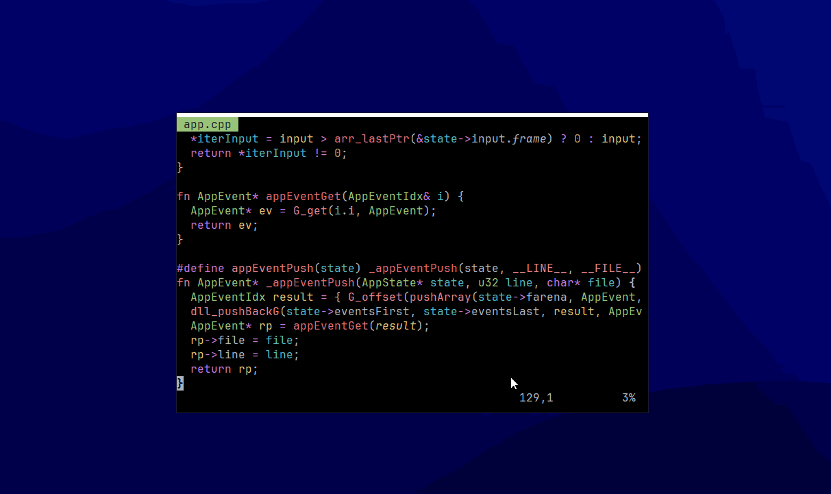 Remapping a window