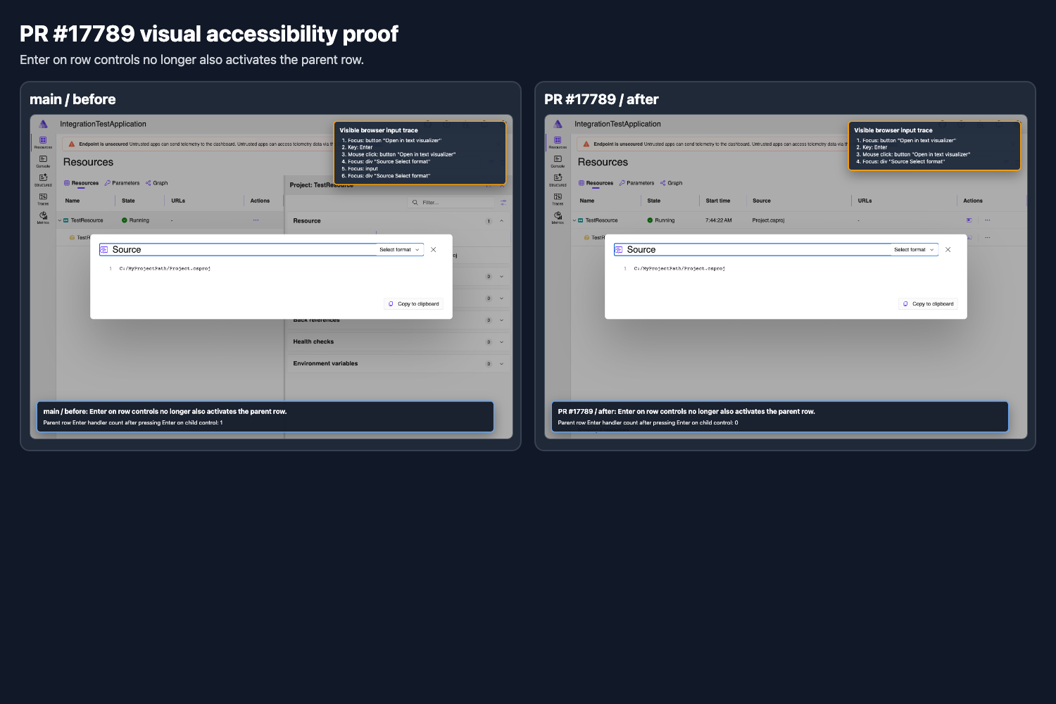 before/after accessibility proof for PR #17789