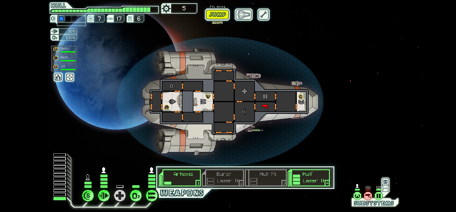 FTL: Faster Than Light (Pocket Wormhole) artwork