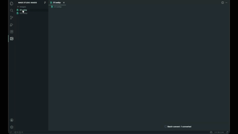 Image Studio editor