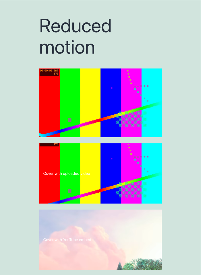 Editor with no emulation, all three blocks playing