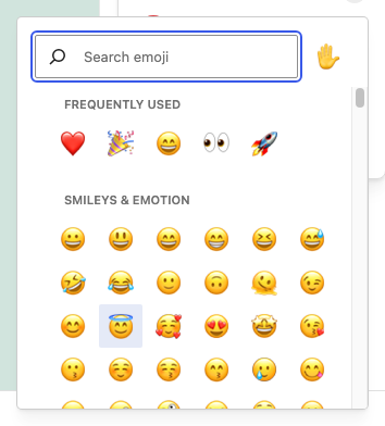 Highlight moved with the arrow keys