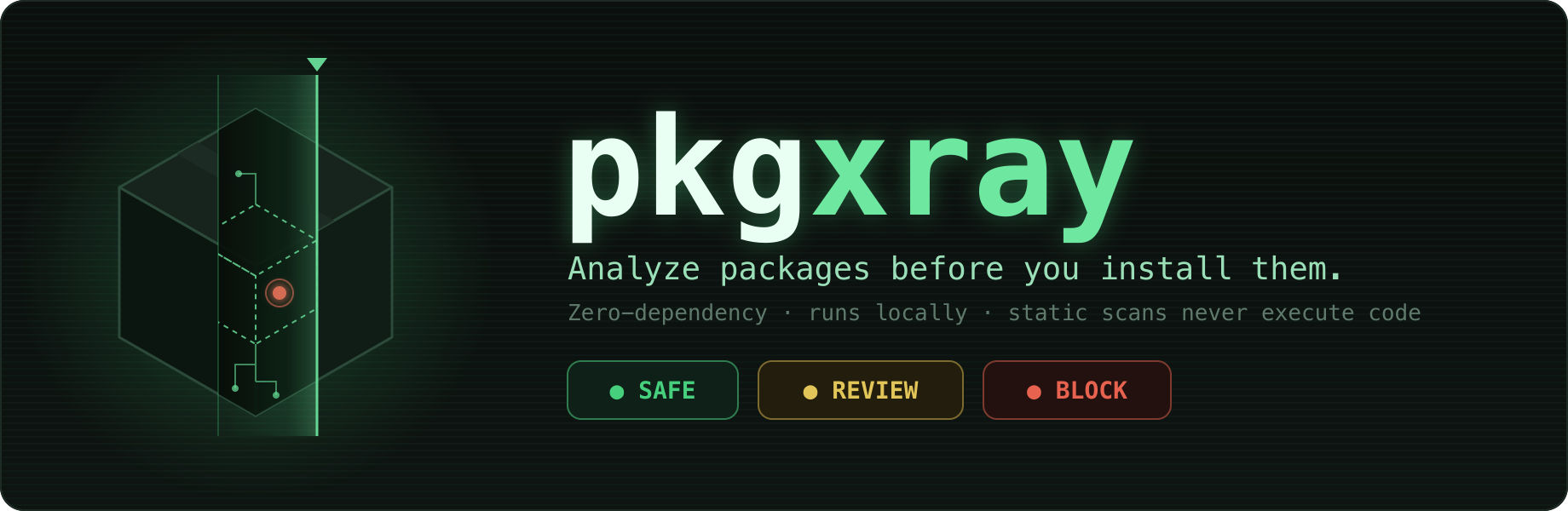 pkgxray — analizza i pacchetti prima di installarli