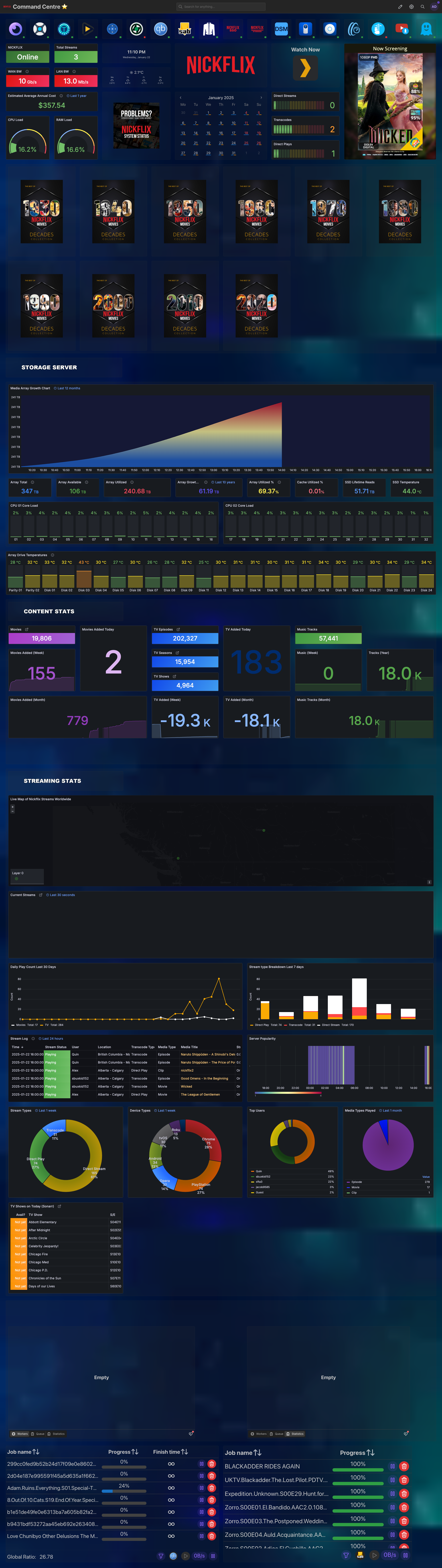 Homarr Ui GitHub - adamtaylor152/homarr-dashboard: A cool media Dashboard for ...