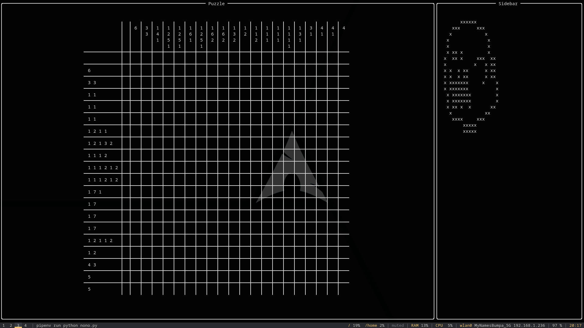 Nonogram-TUI