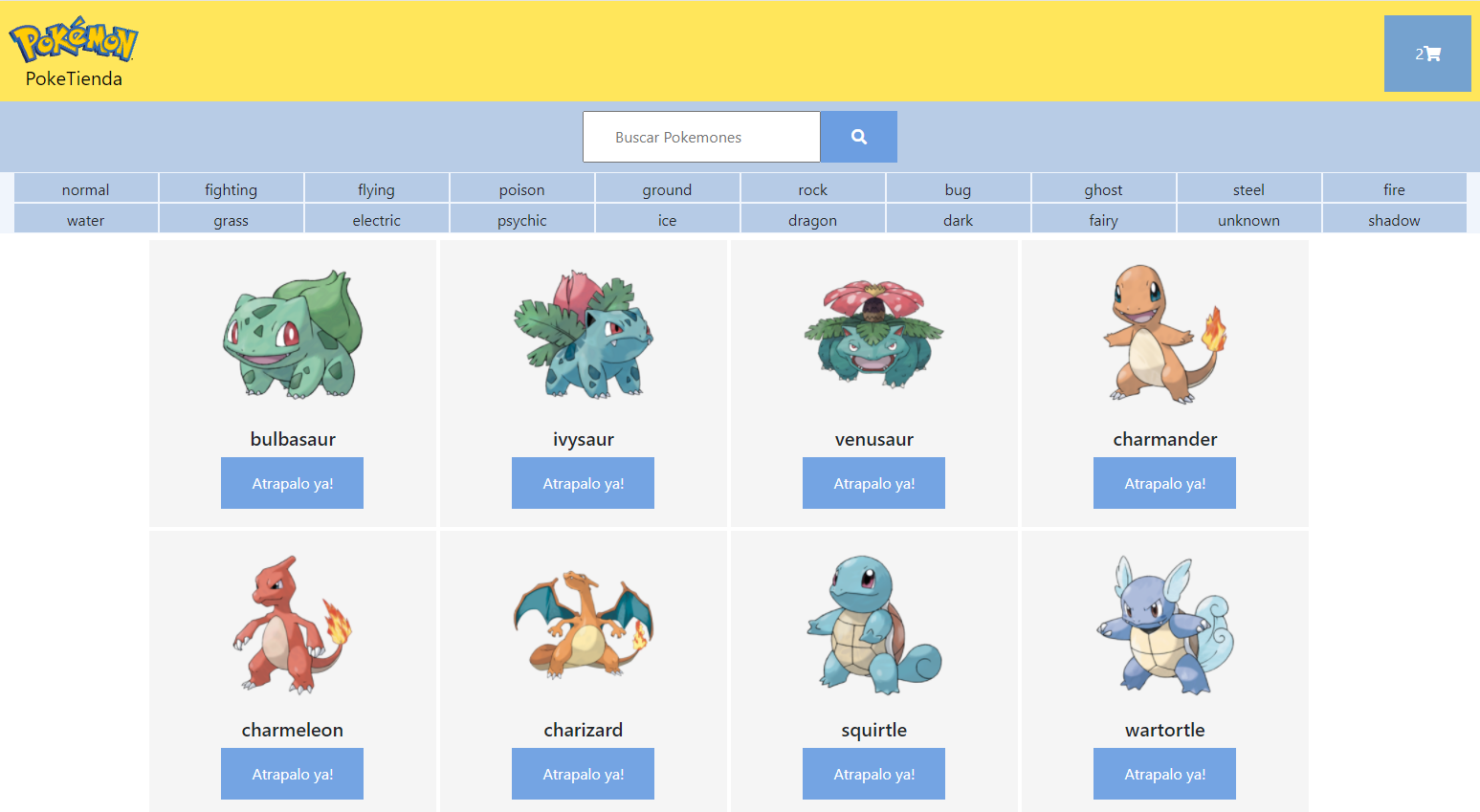 Pokemon Html GitHub - adaschuler/ShoppingCart-PokeTienda: Desarrollo de landing page ...