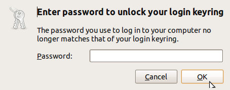 Unlock Login Keyring