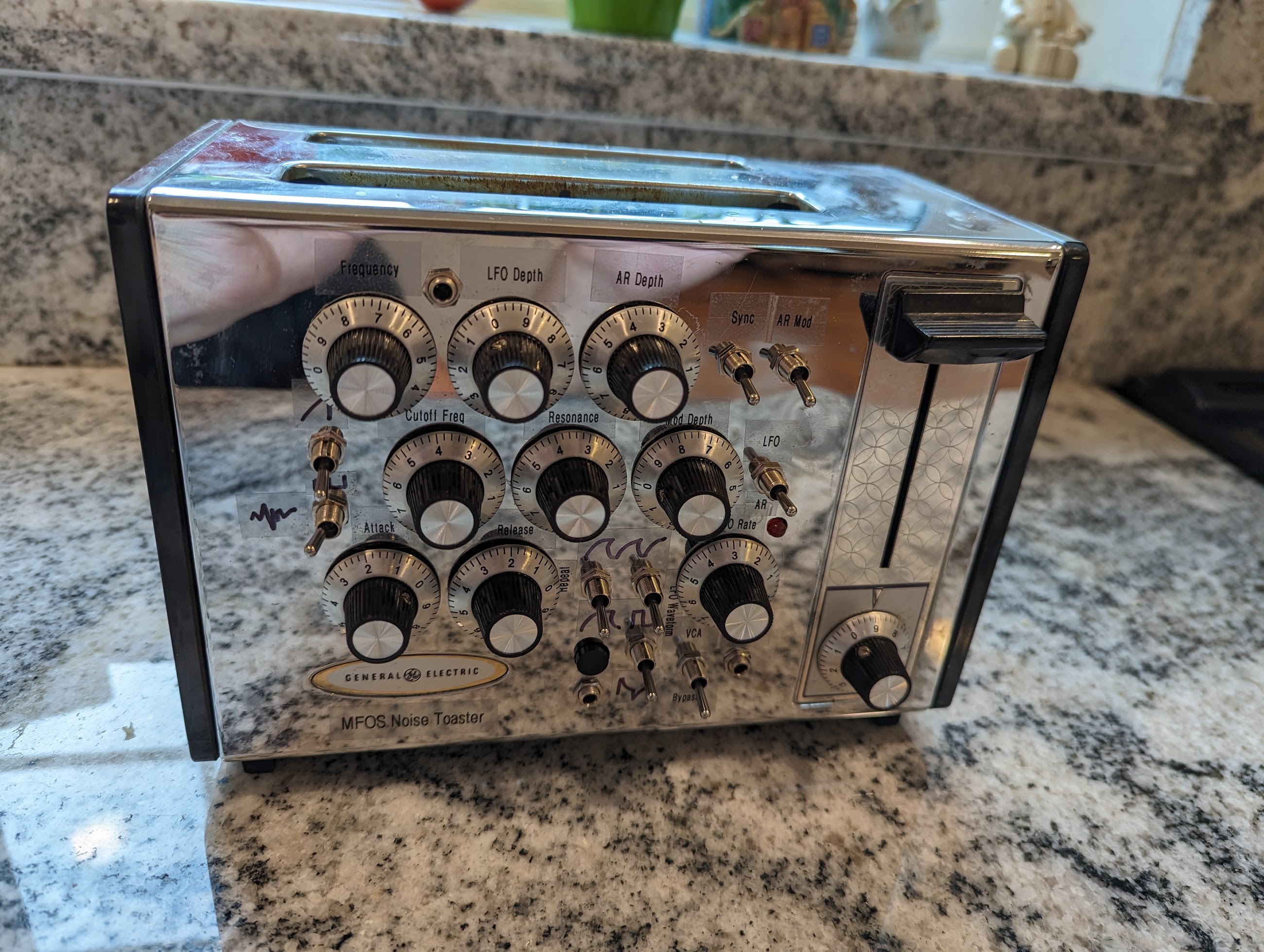 Noise toaster, from the project README