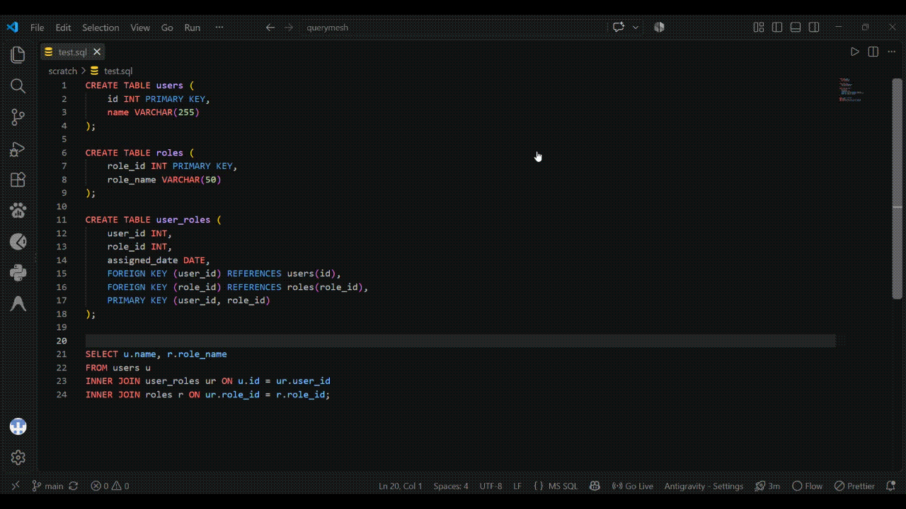 QueryMesh Live Demo