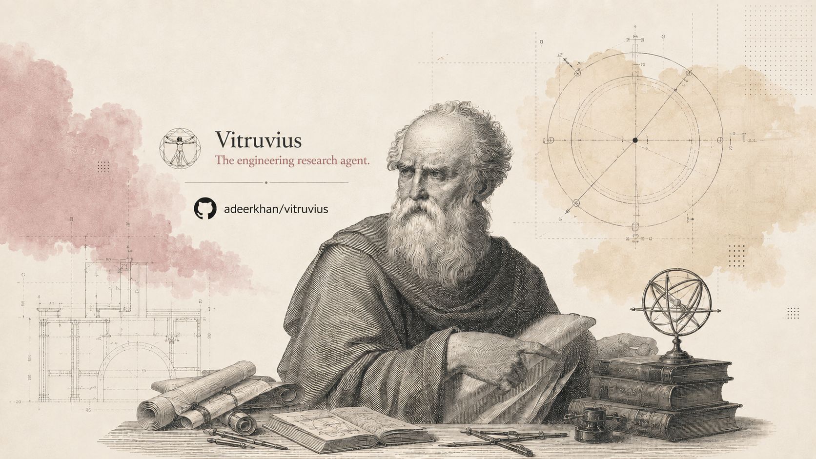 Vitruvius — the engineering research agent