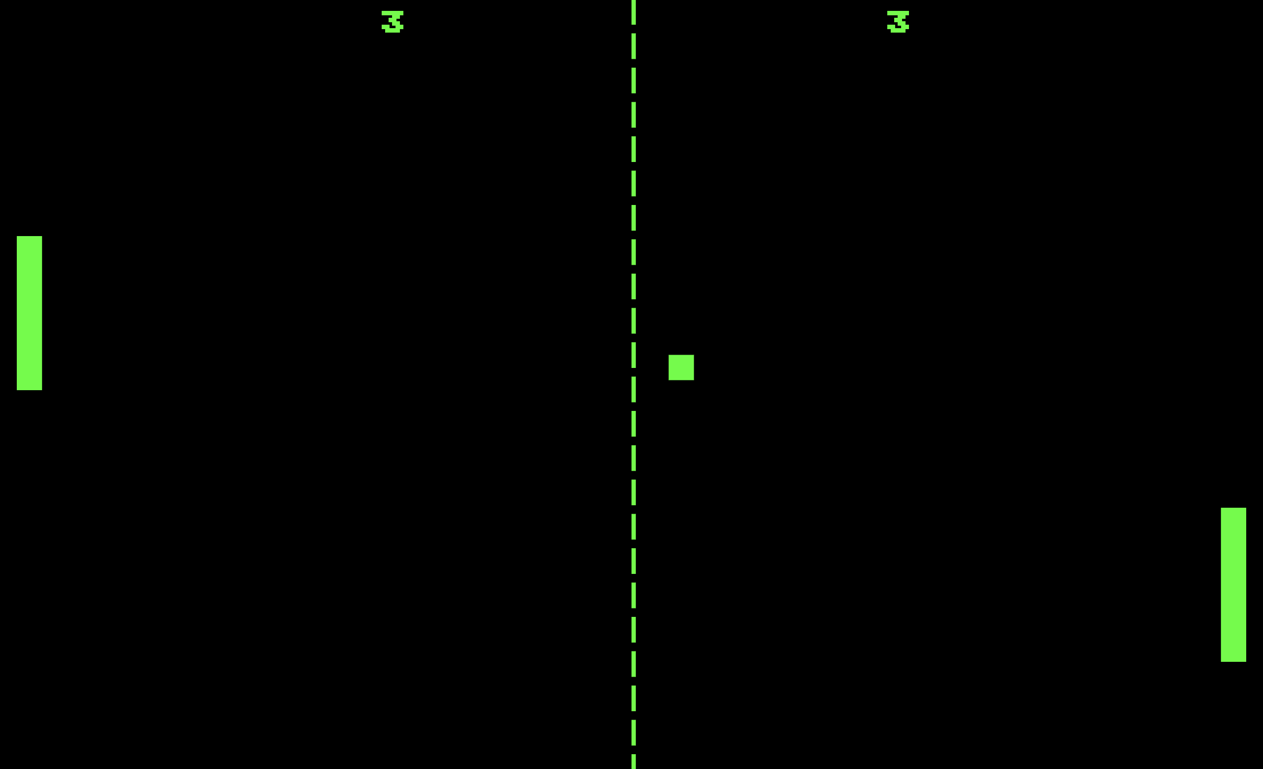 Easy Pong Matrix Theme