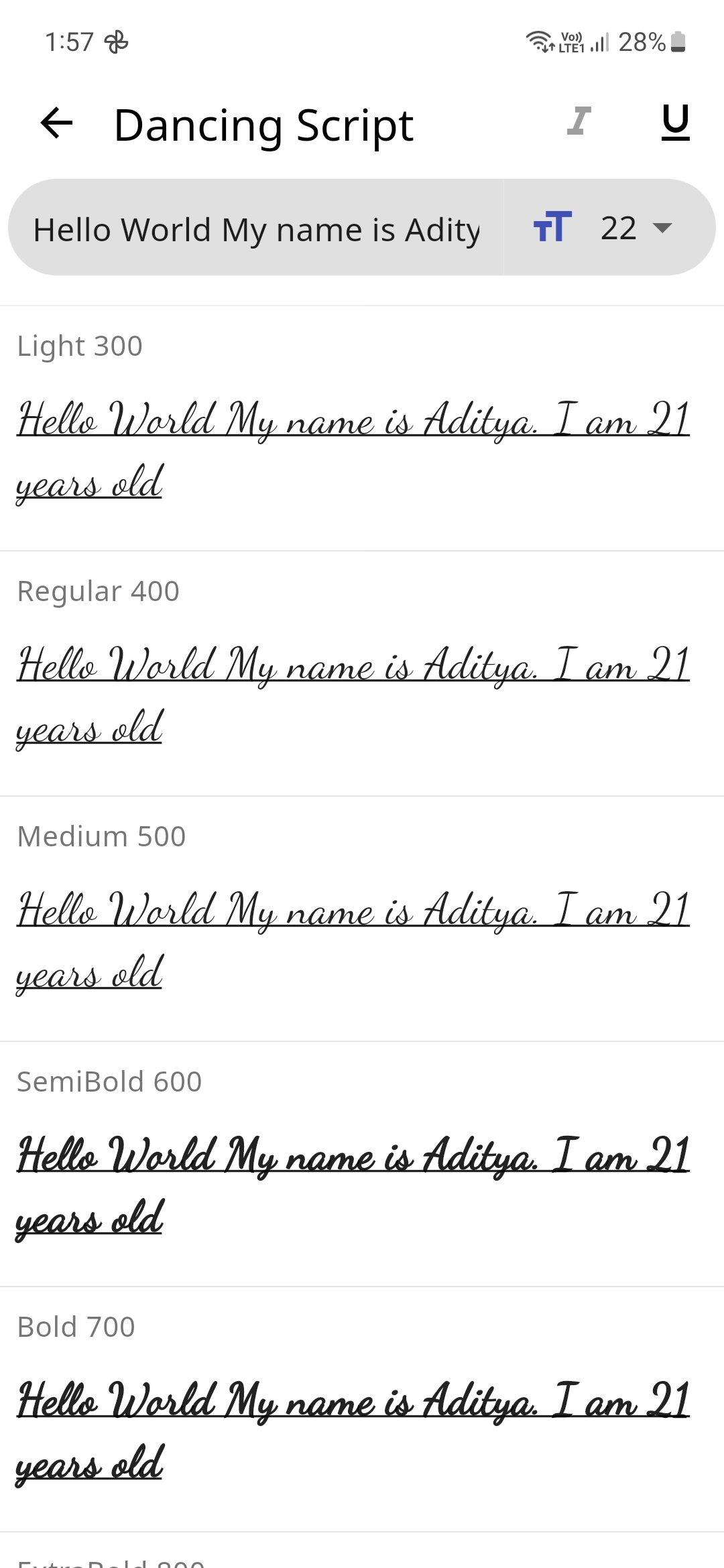 Input Text Image