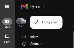 Chrome_extension_Weather_gmail screenshot