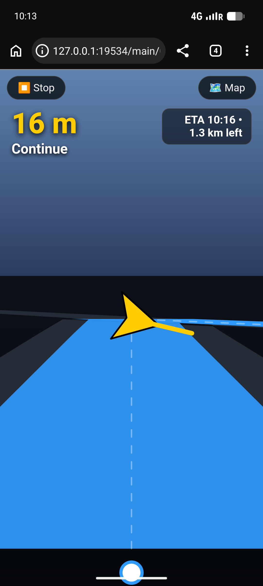 GPS-Nav-HTML screenshot