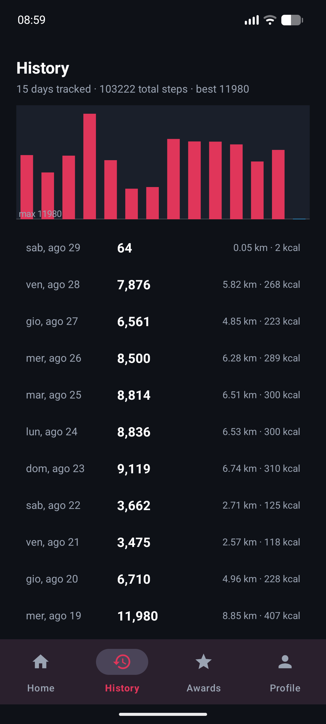 HealthX screenshot