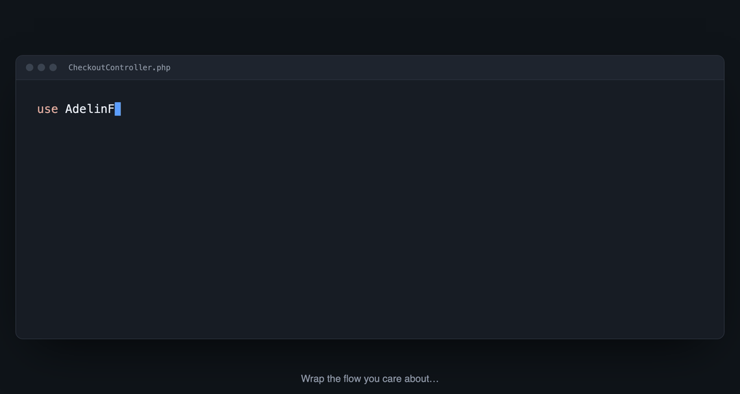 Wrap a checkout in spans, then watch the built-in viewer render it as a timed tree
