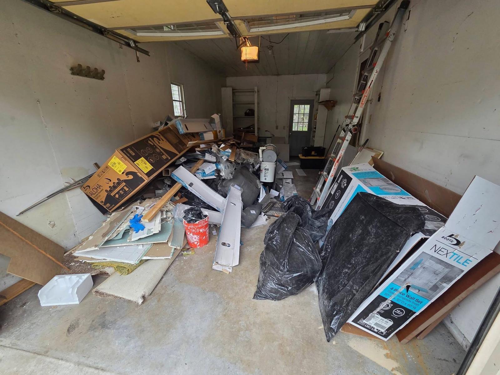 Full garage cleanout