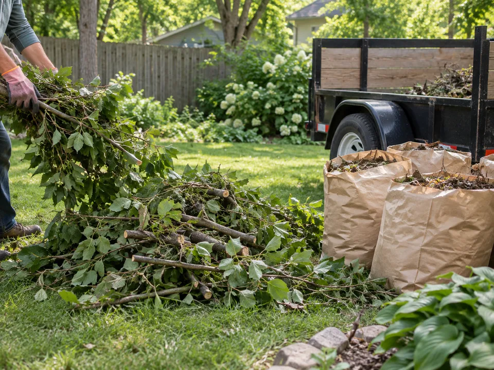 Yard and outdoor debris removal
