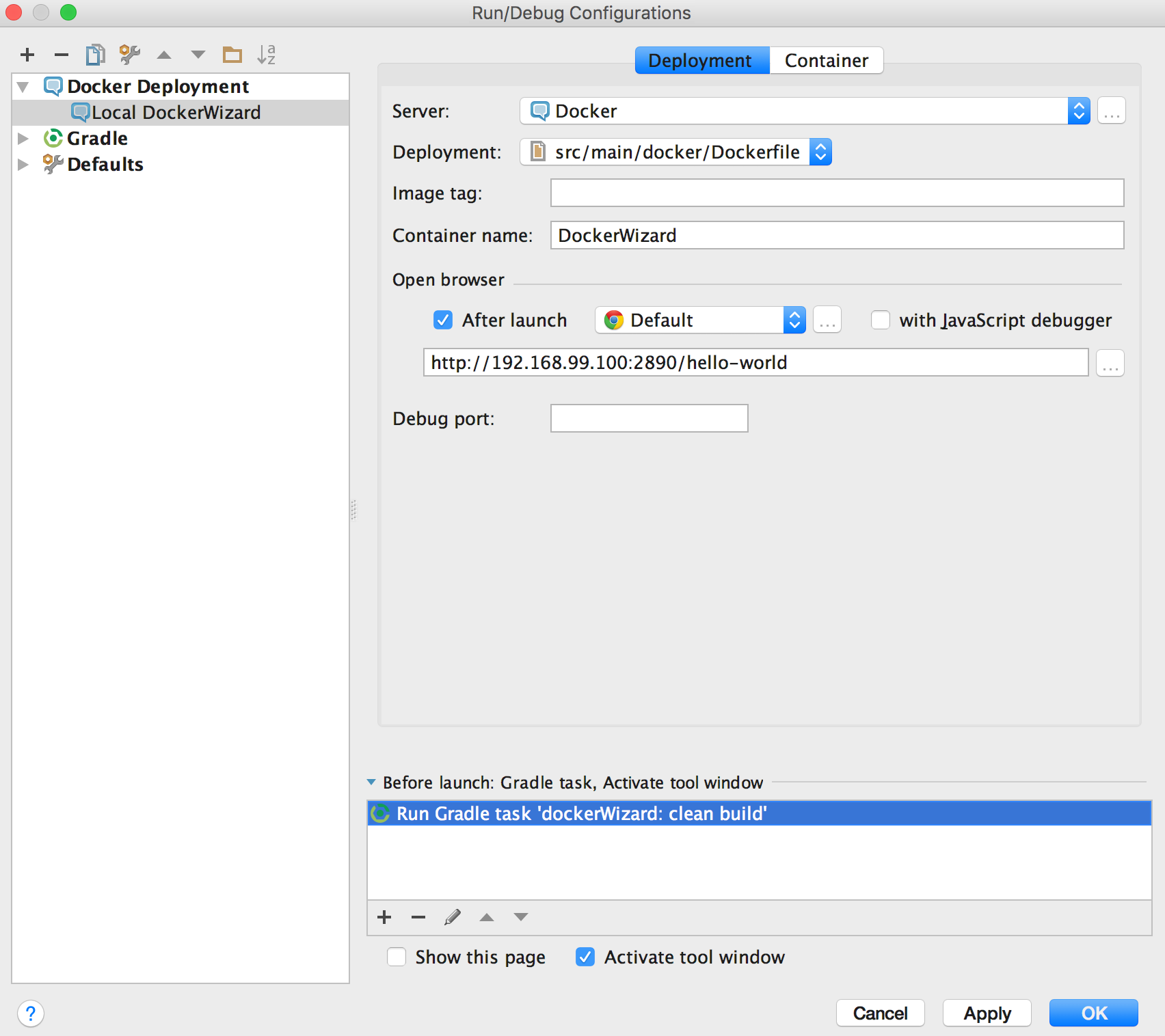 Docker Machine Default Disk Size