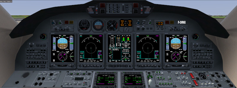 Screenshot from flightgear