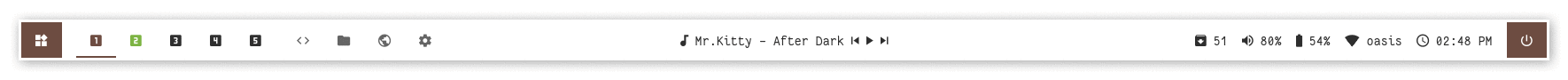 Polybar Themes screenshot 2