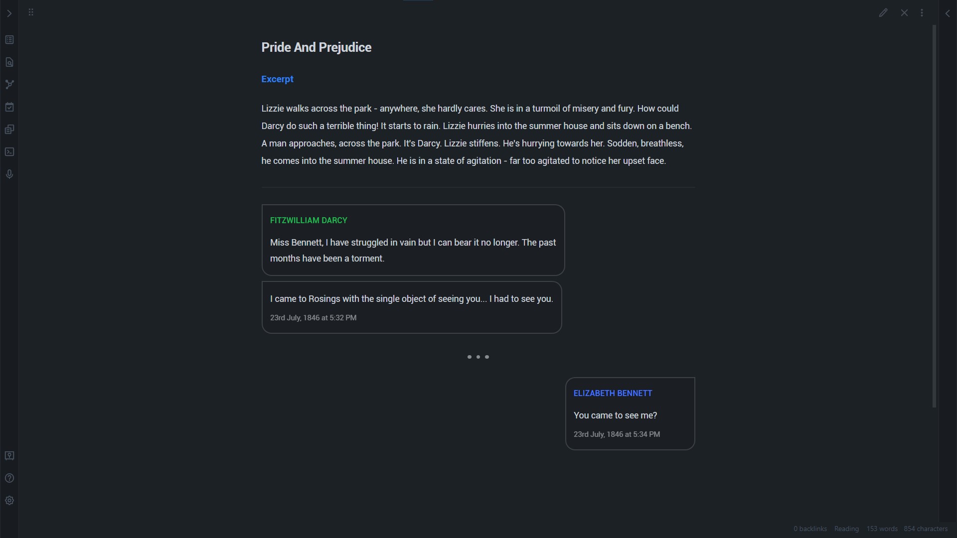 Obsidian Chat View Overview