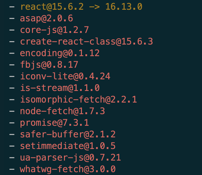 diff-package-lock - npm