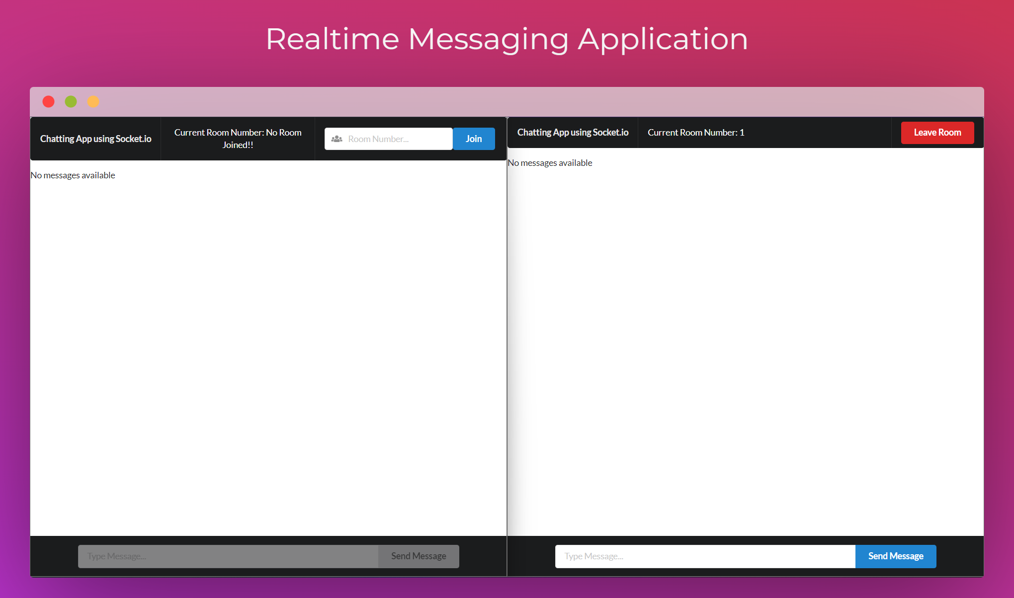 Realtime Messaging App