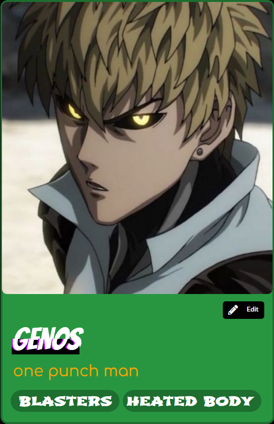 Genos Card