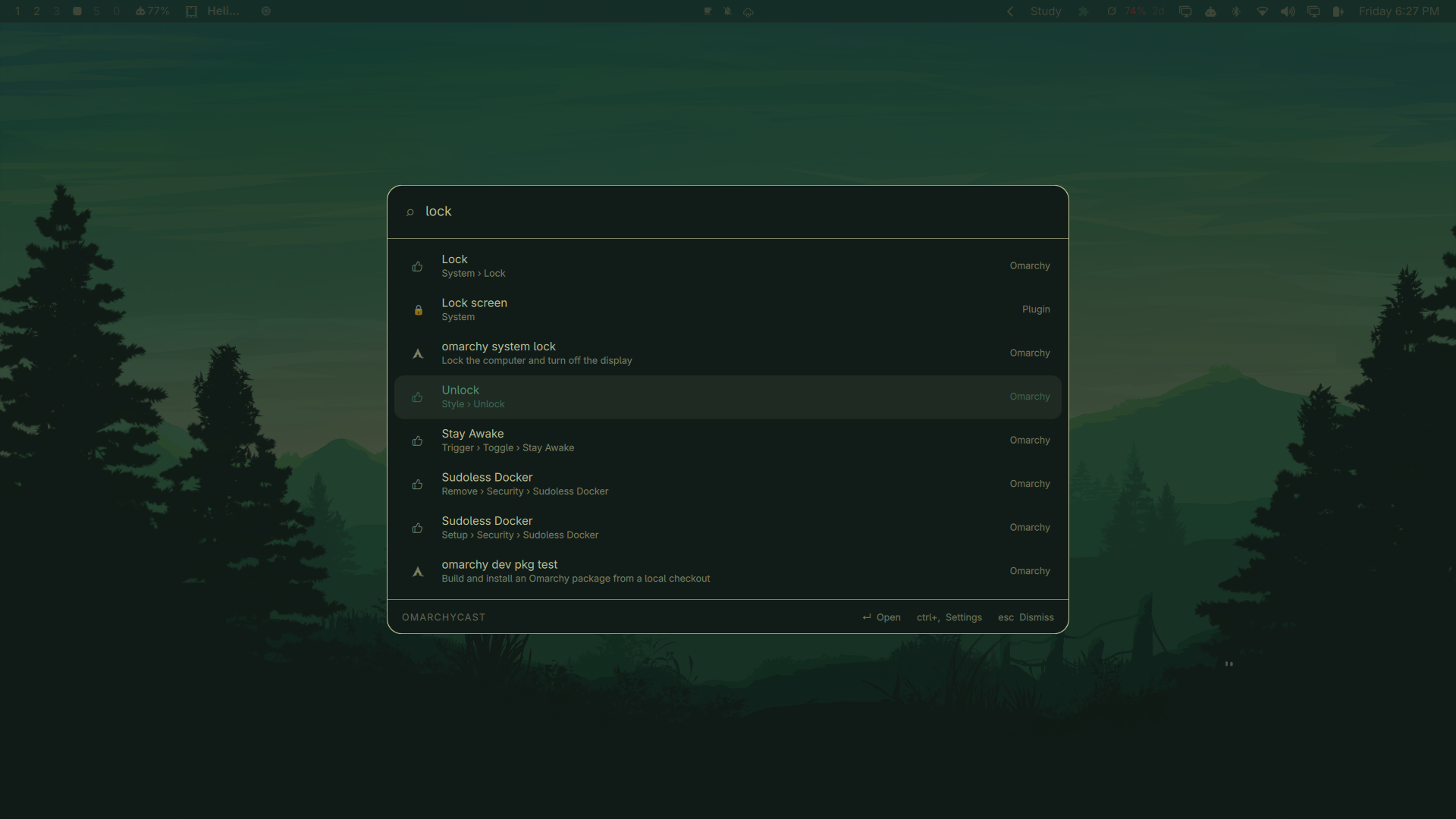 Plugin commands
