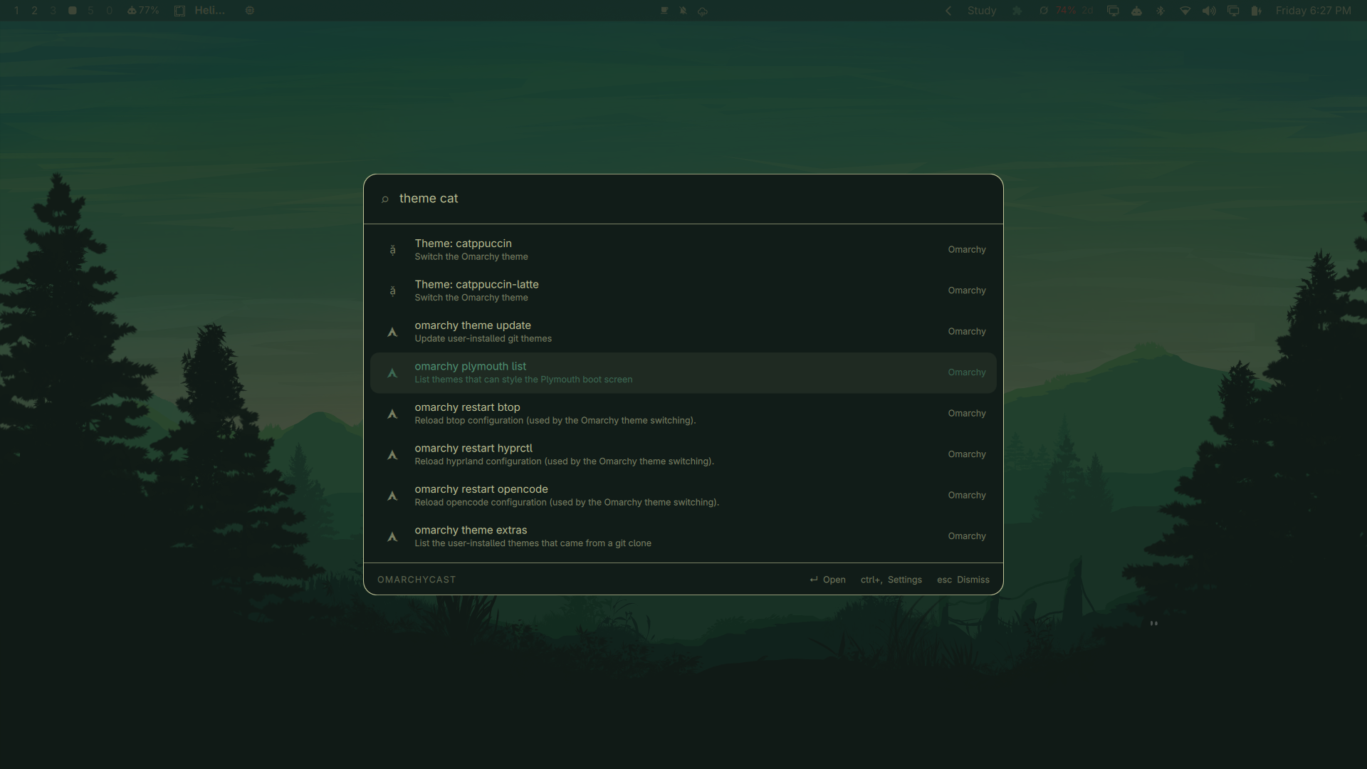 Theme switching