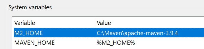 MAVEN_HOME