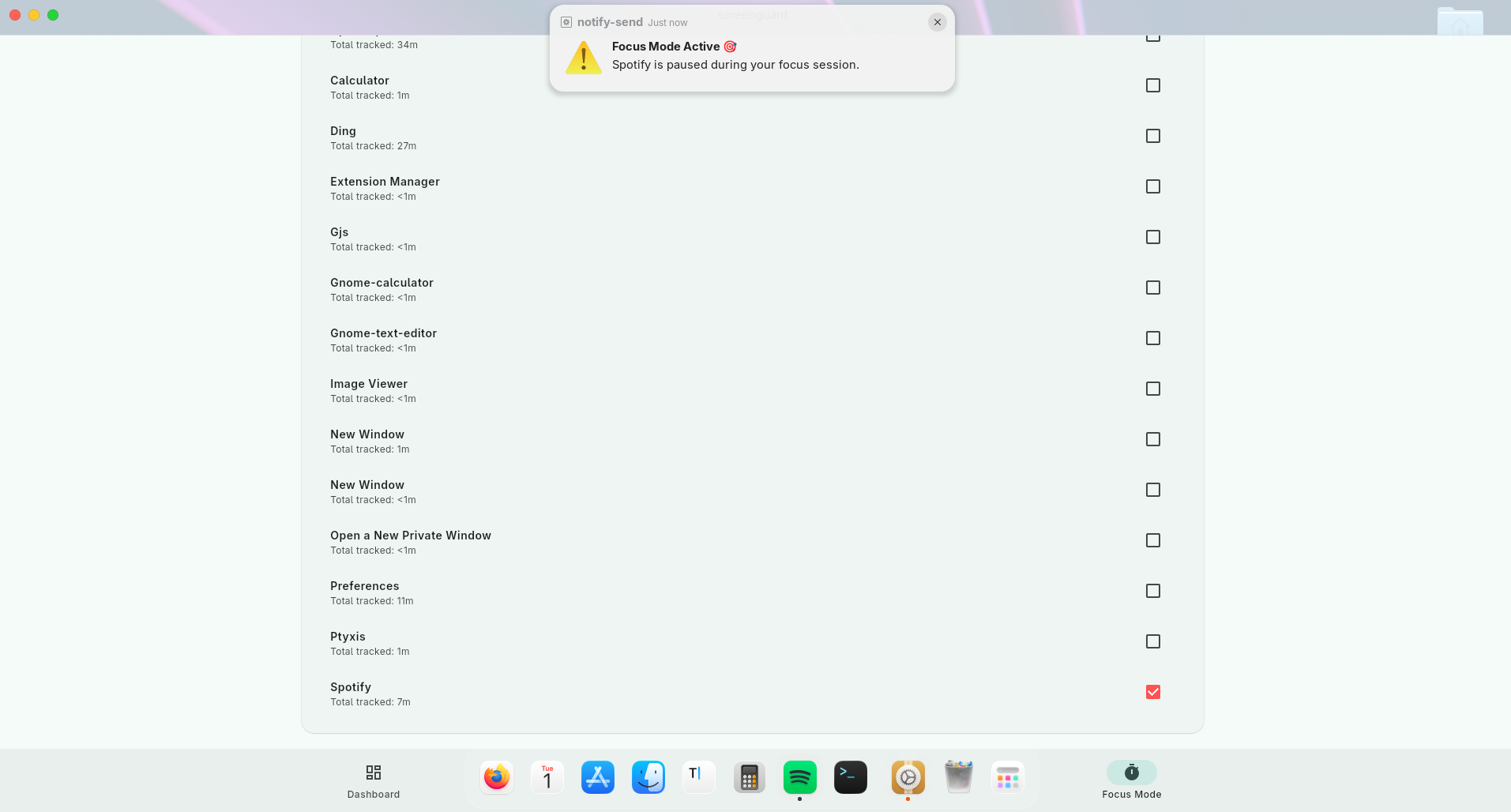 Distraction Blocker & Notification