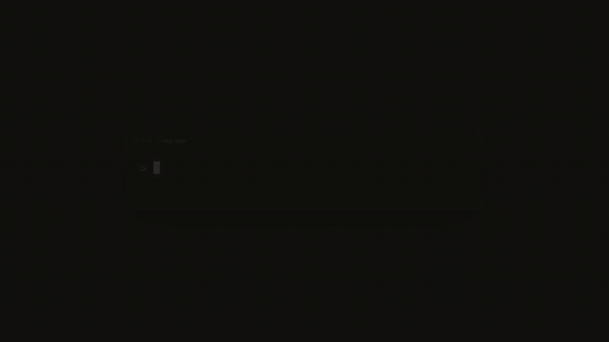 One command typed in a terminal, then every piece the studio has signed off