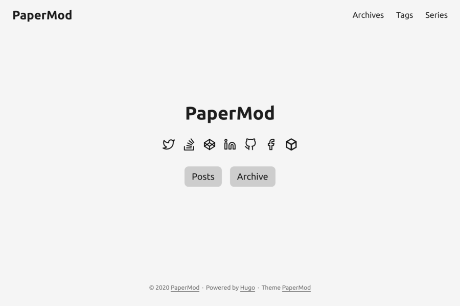 PaperMod Cover