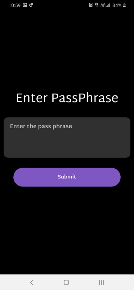 Passphrase