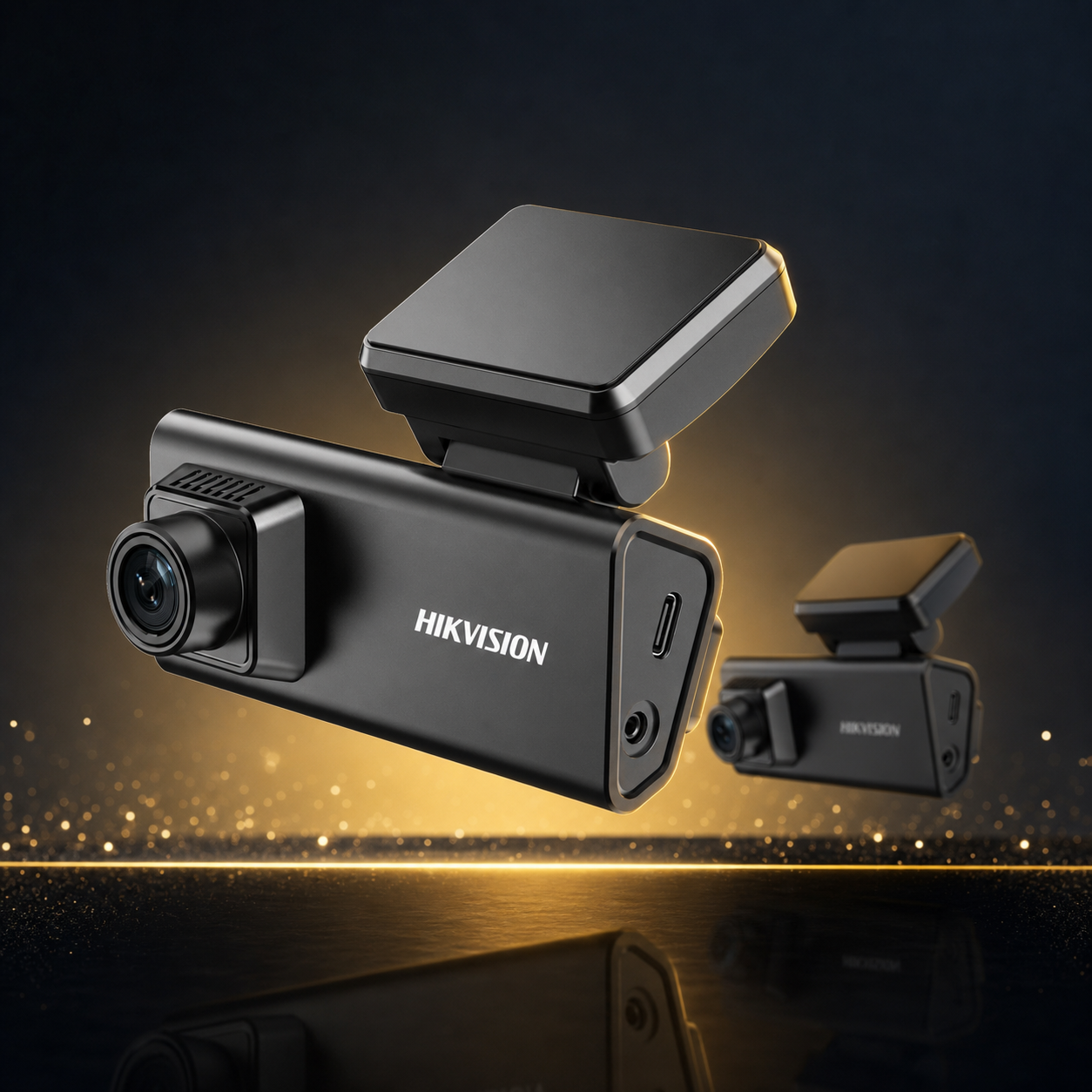 HIKVISION V300 4G dashcam - 3 channel recording with live streaming - Newtech Kuwait
