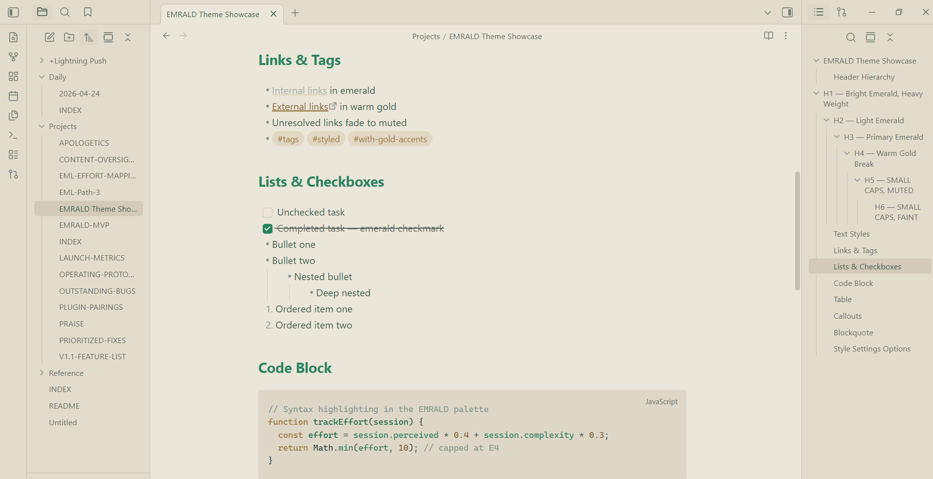 Light — Headers & Text