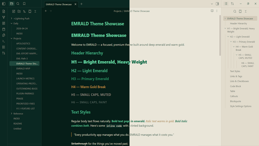 Emrald Theme