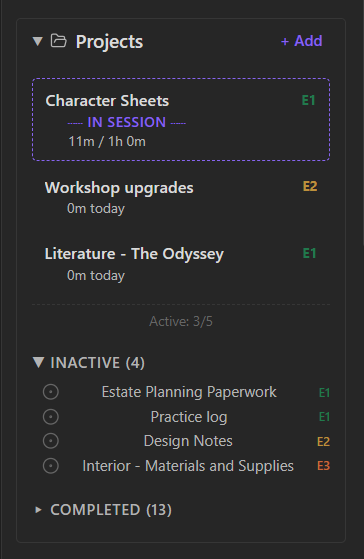 Projects
