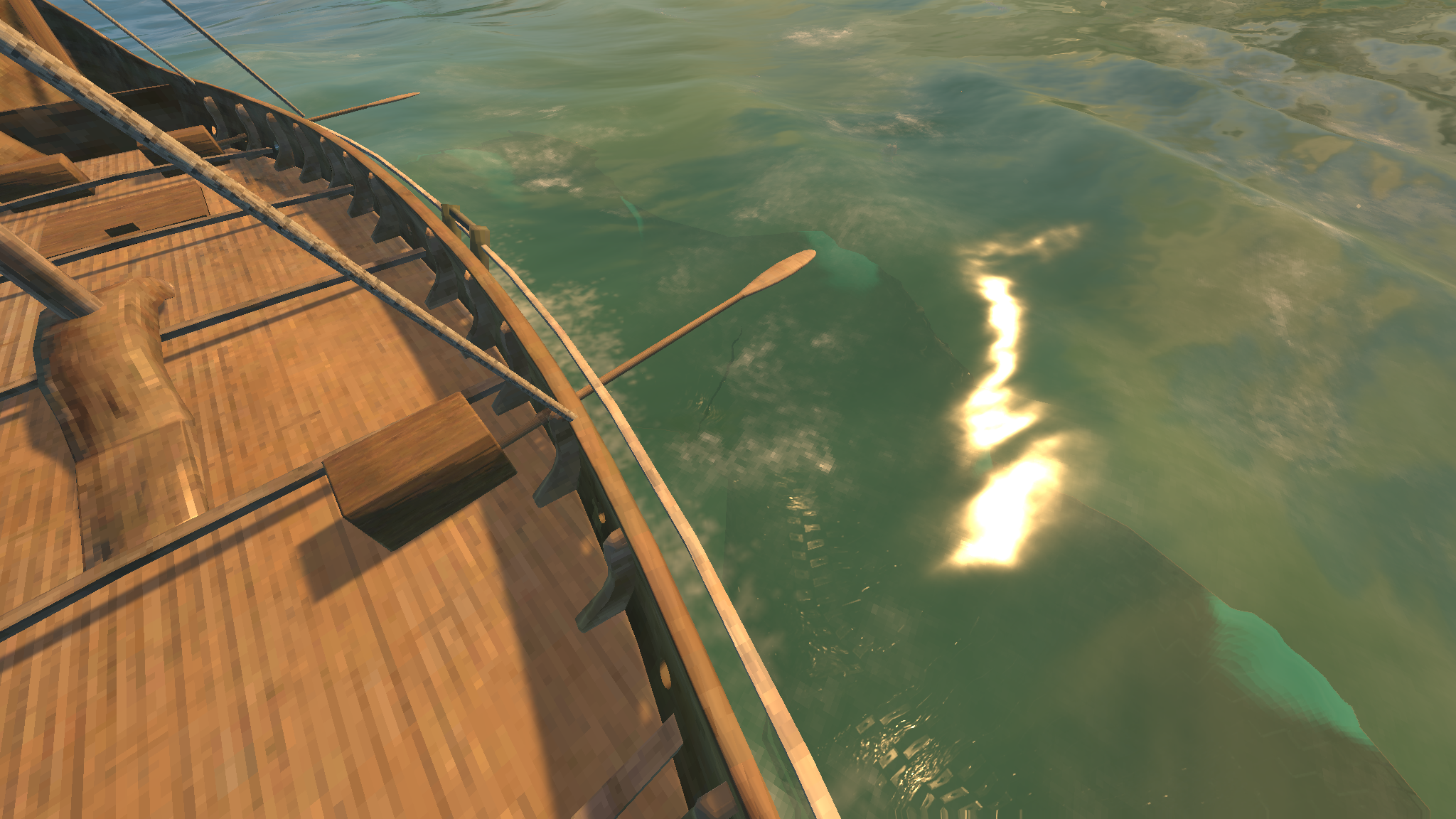 The same shape from further along the rail