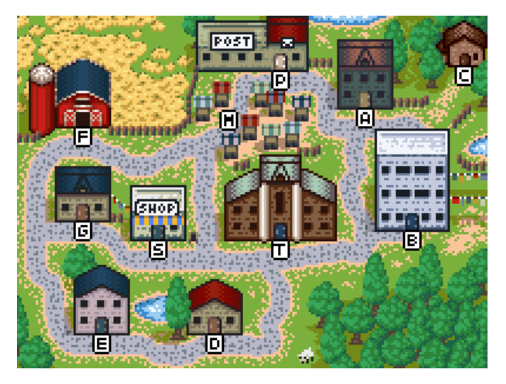 fictional town