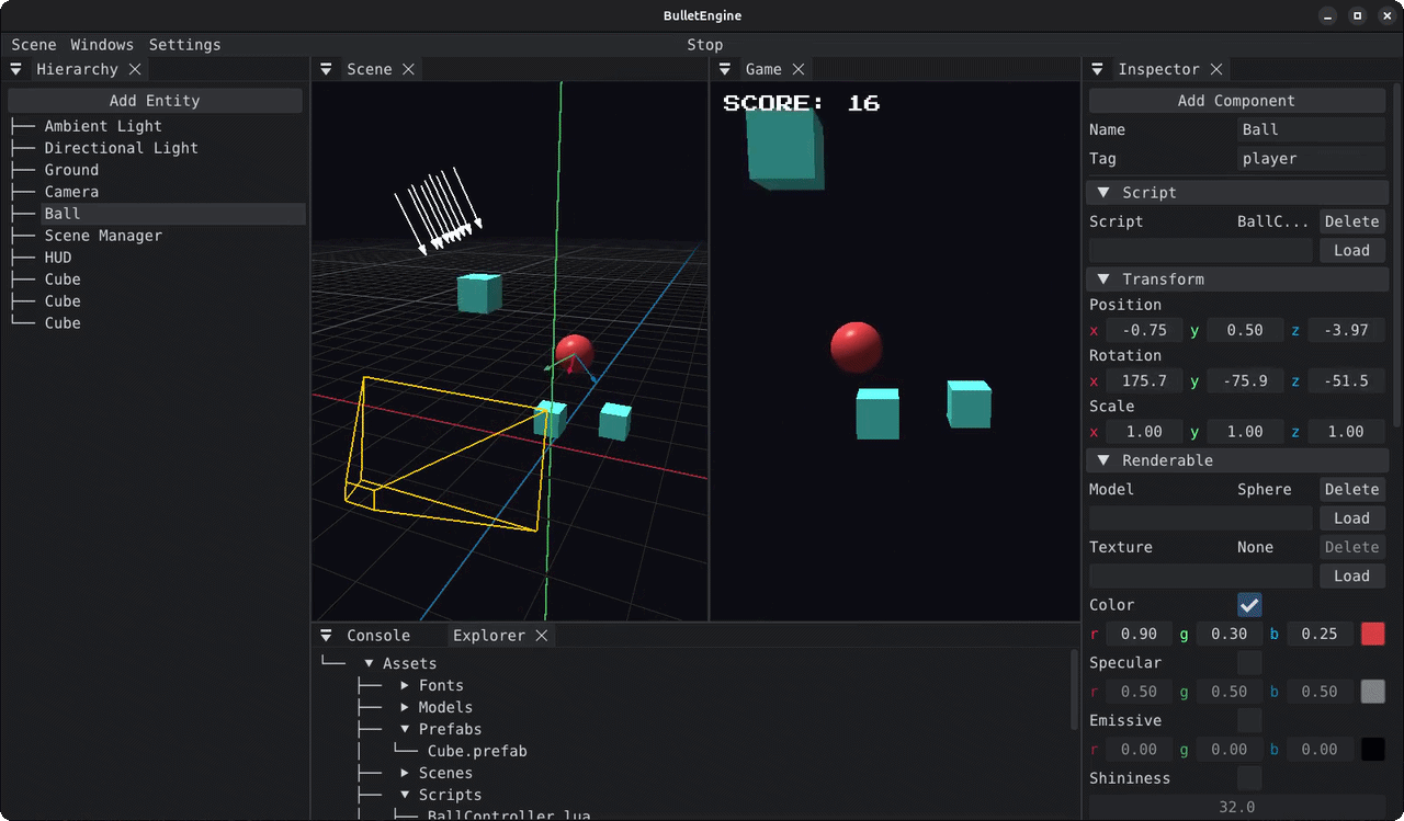 Game Engine Demo