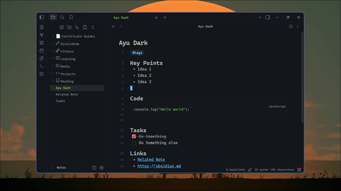 Ayu Dark
