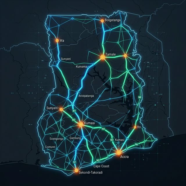 Ghana Road Transport Network